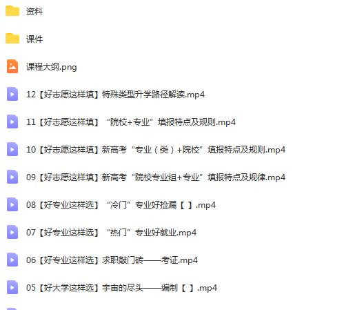 2022高考志愿填报训练营-帮助你