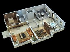 3D2012VRAY效果图制作实战从入门到精通-教学视频2_3dmax室内场景模型室内建模-第11-25章