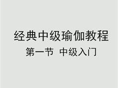 效果超好的瑜伽视频课程中级篇（高