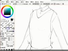 sai绘制服装教程-服装设计sai绘