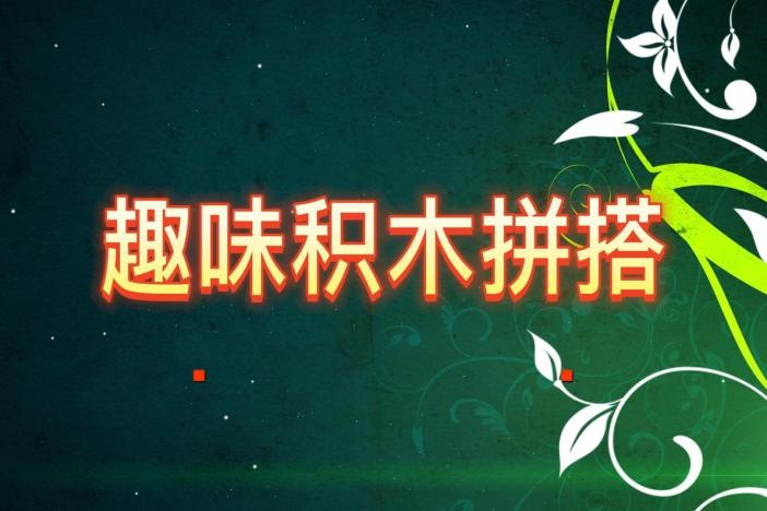 趣味积木拼搭