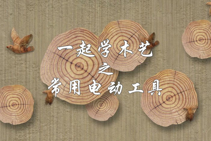 一起学木艺之常用电动工具