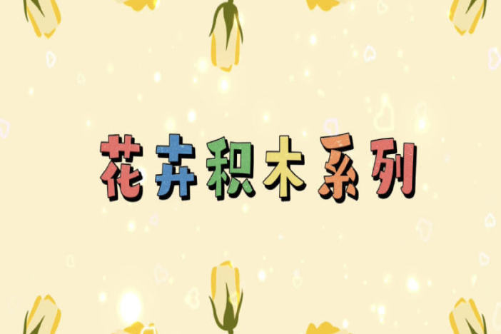 花卉积木系列