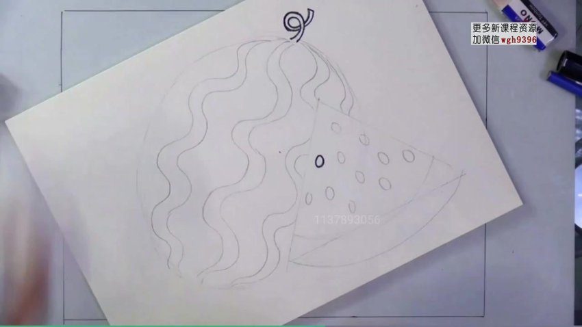 儿童蜡笔画入门教程：零基础学画水