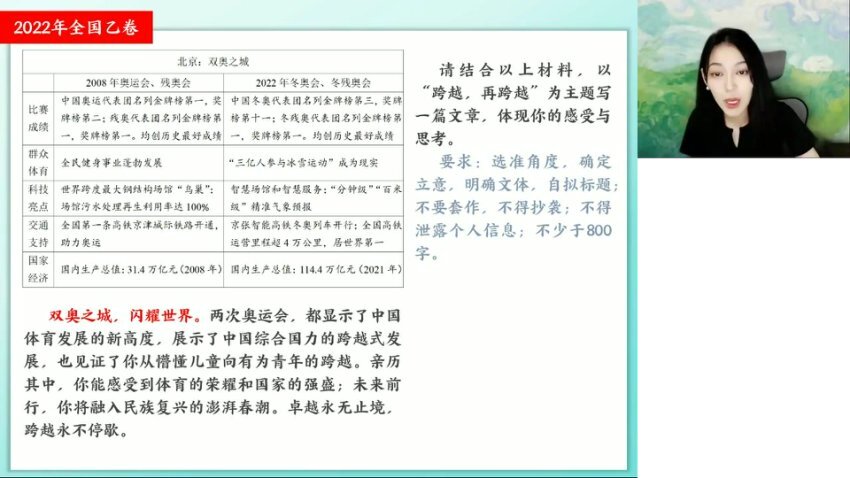 24高考语文二轮冲刺：金亦姗古诗词